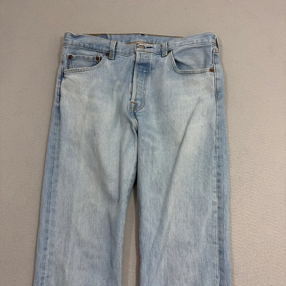 Levis 501xx Jeans Men's 32x30 Blue Straight Fit Button Fly Western Original Fit